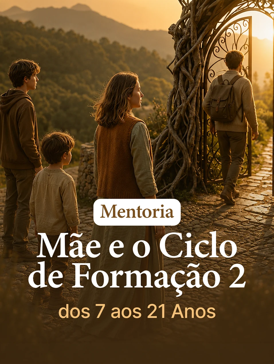 Arte da Mentoria Mãe e o Ciclo de Formação 2, dos 7 aos 21 anos